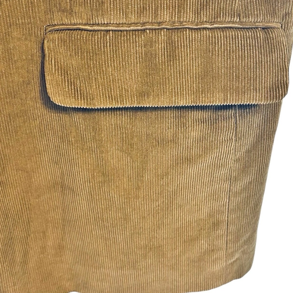 Joseph Feiss Corduroy Blazer Jacket 48R 48 Regular Tan Brown Sport Coat Vintage - Picture 5 of 9